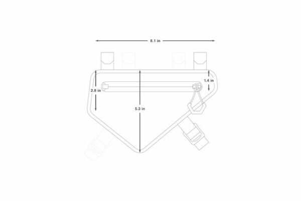 Apidura Racing Frame Pack (1 l)
