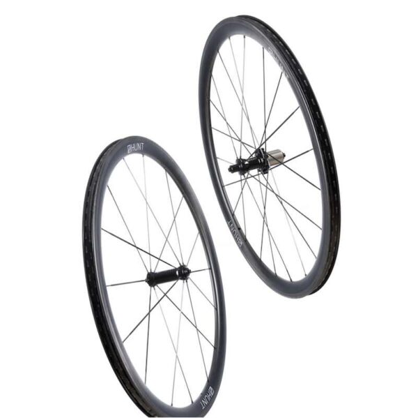 Hunt 36 mm ud carbon eger hjulsæt