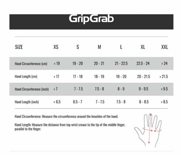 Str skema gripgrab handsker