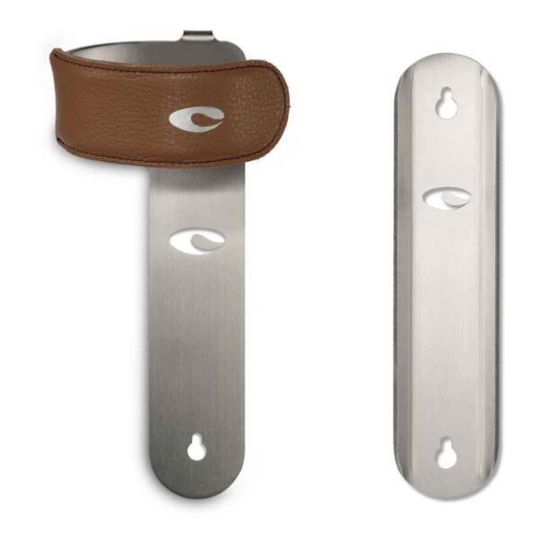 Cactus Tongue Wrap Cykelholder med plade - Brun
