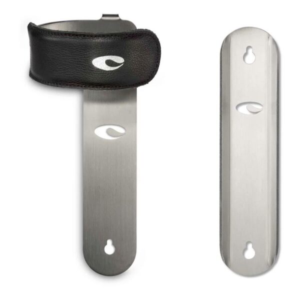 Cactus Tongue Wrap Cykelholder med plade - Sort