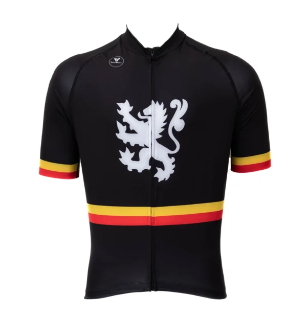 VeloWear Black Belgian Heartland v2 Jersey - Billede 2
