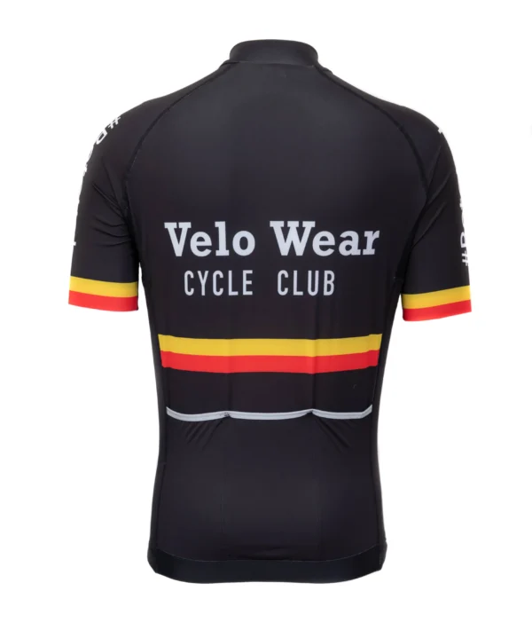 VeloWear Black Belgian Heartland v2 Jersey - Billede 3