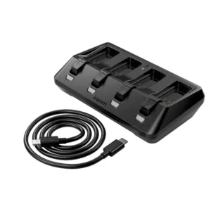 Sram oplader for 4 batterier