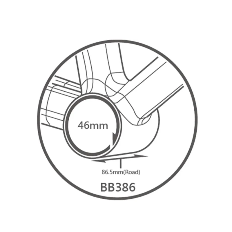 Tripeak Twistfit BB86 krankbox - DUB - Billede 2