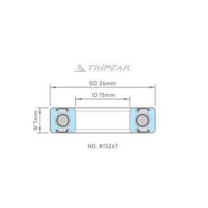 Tripeak lejer 15267