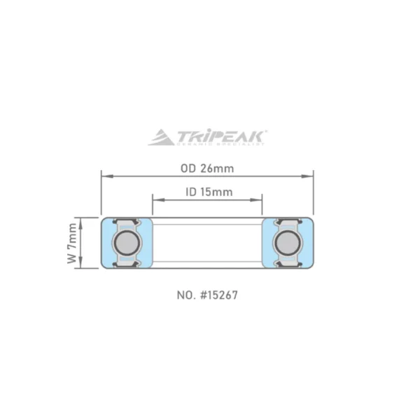 Tripeak lejer 15267