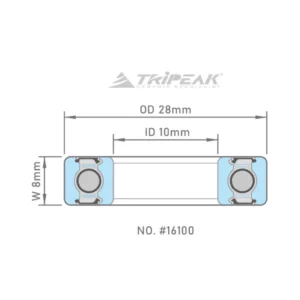 Tripeak lejer 16100