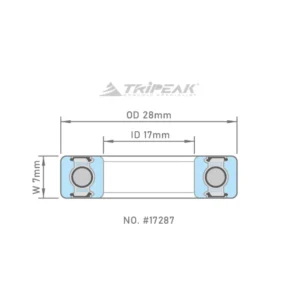Tripeak lejer 17287