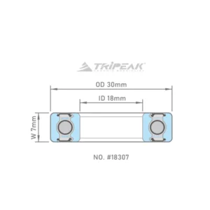 Tripeak lejer 18307
