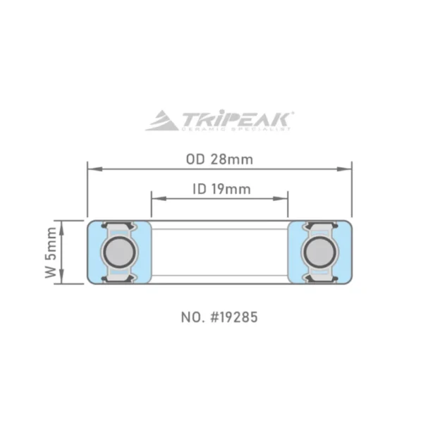 Tripeak lejer 19285
