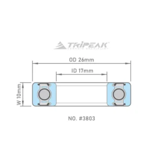 Tripeak lejer 3803