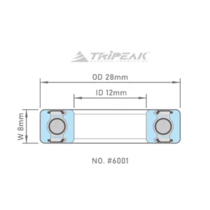 Tripeak lejer 6001
