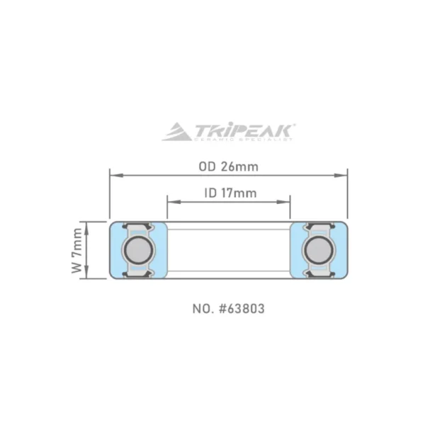 Tripeak lejer 63803