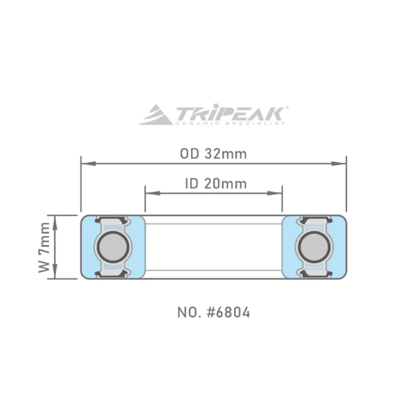 Tripeak lejer 6804