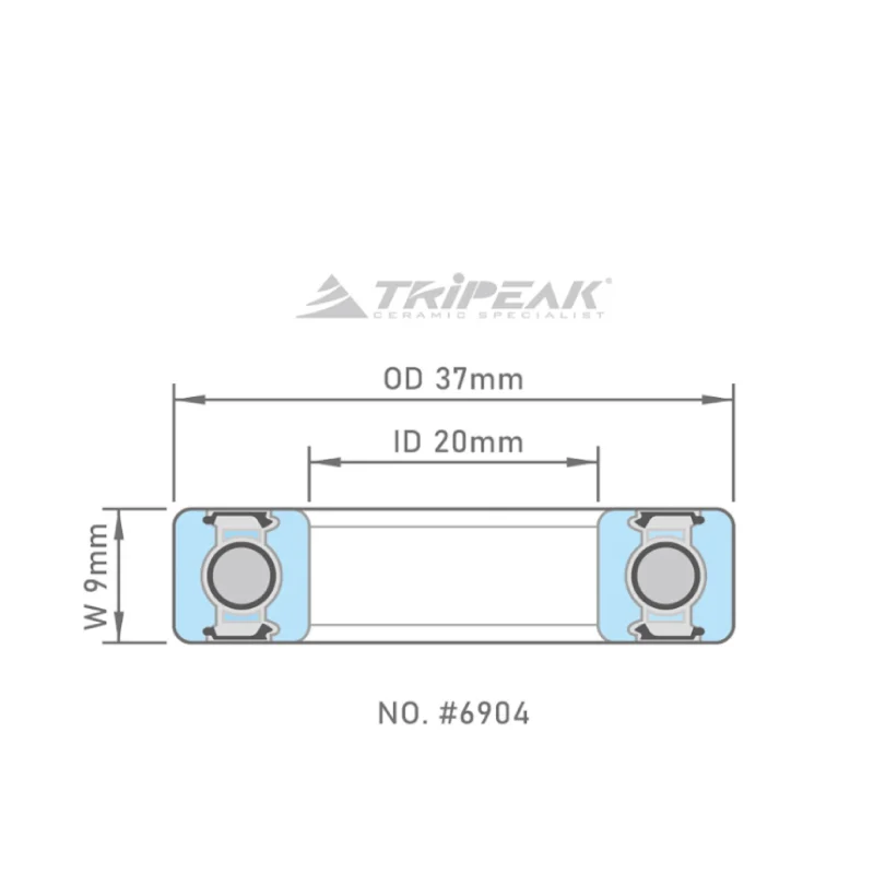Tripeak lejer 6904