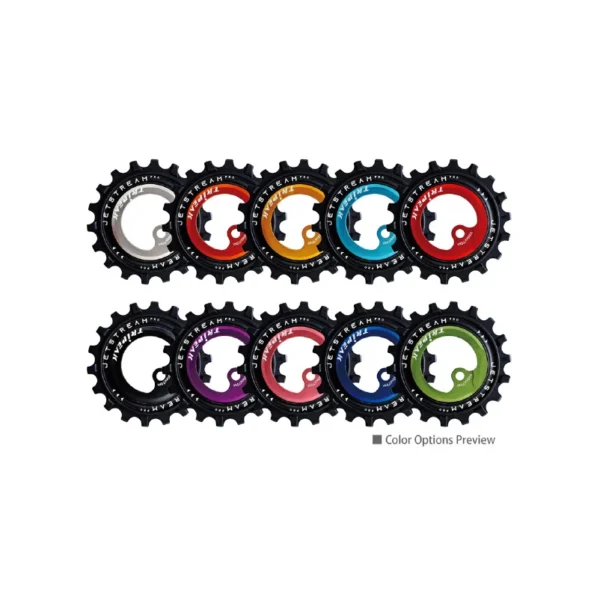 Tripeak Jetstream Pro oversize pulleyhjul for Sram MTB Eagle AXS - Image 2